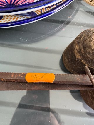 2 Balanzas de Hierro Antiguas