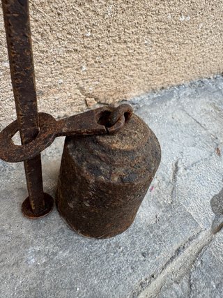 2 Balanzas de Hierro Antiguas