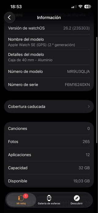 Apple Watch SE (2a generación)