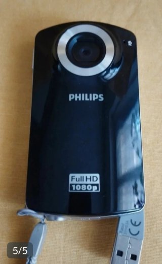 Videocamera Philips HD Nera