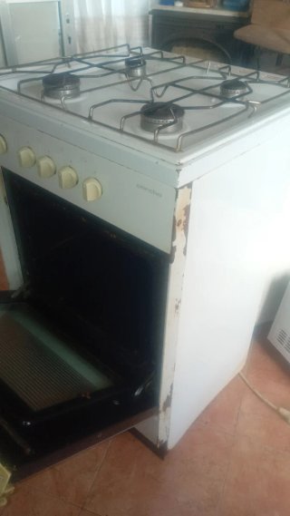 Cocina de gas butano