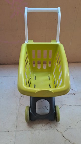 Carrito de la compra infantil verde