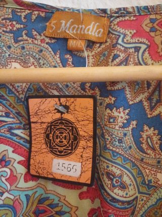 Mono seda estampado Talla M/L