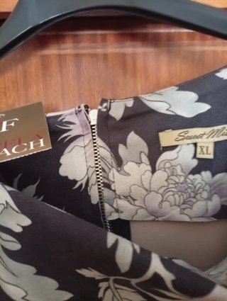 Vestido midi estampado ANGELA talla XL sin estrena