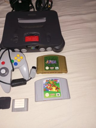 Nintendo 64 Consola + Expansión + Juegos
