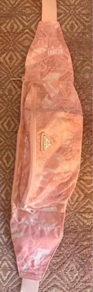 Marsupio Prada Rosa anni 80
