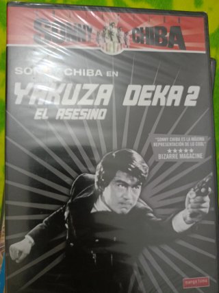 DVD Sonny Chiba Yakuza Deka 2 El Asesino