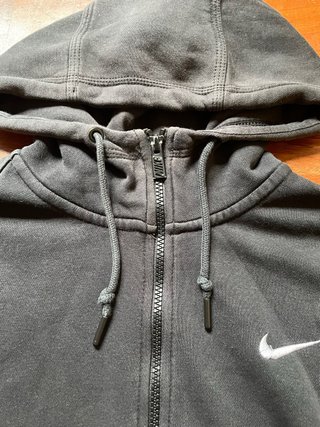 Sudadera Nike Hombre Cremallera Negra