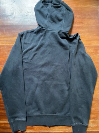 Sudadera Nike Hombre Cremallera Negra