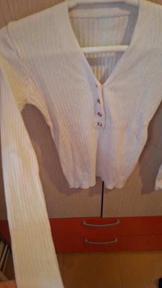 Sudadera Crop Top Primark Talla S