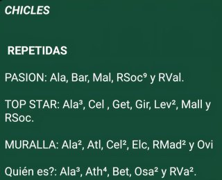 Chicles Liga Este 25/26