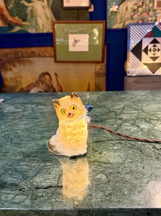 Lámpara perfumero gato