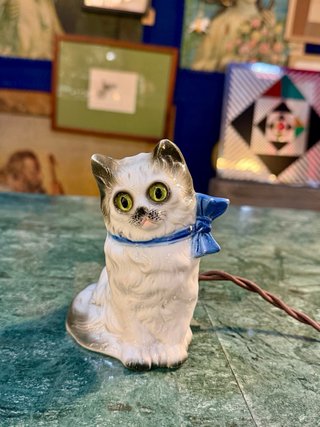 Lámpara perfumero gato