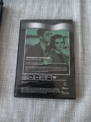 DVD Inocencia y Juventud Alfred Hitchcock