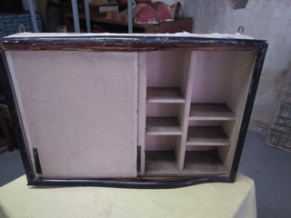 Armario Vitrina para Restaurar 80x60x10
