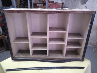 Armario Vitrina para Restaurar 80x60x10