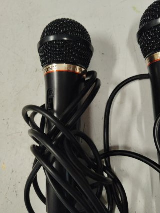 2 Micrófonos Sony Negros