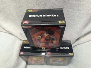 Set Figuras Match Makers Guerreros Saiyans
