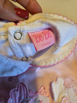 2 pagliaccetti bimba rosa e bianco