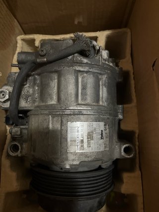 Soporte motor, barra acoplamiento y compresor