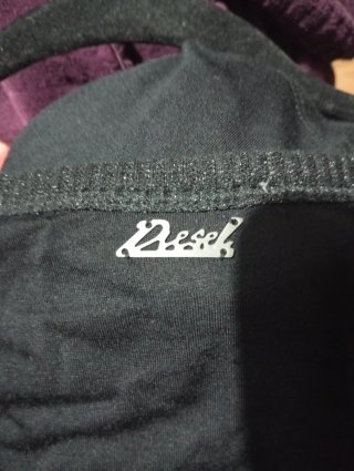 Vestido Negro Diesel