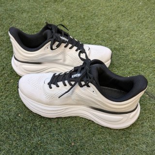 Hoka Bondi 9 Zapatillas Running Blancas/Negras