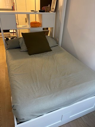 Cama IKEA 140x200 con almacenaje