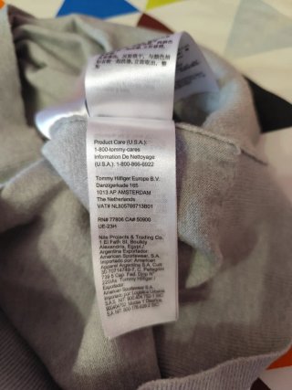 Jersey Tommy Hilfiger Gris