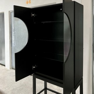 Vitrina Ikea Stockholm Negra