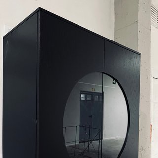 Vitrina Ikea Stockholm Negra