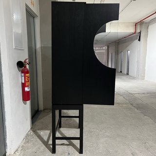 Vitrina Ikea Stockholm Negra