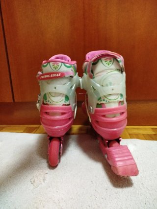 Patines Flying Eagle Rosas Niña