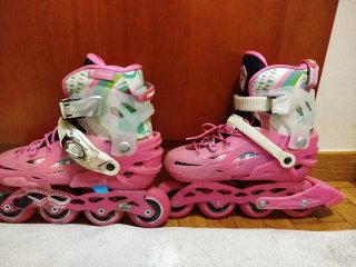 Patines Flying Eagle Rosas Niña