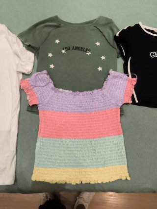 Lote camisetas niña/mujer