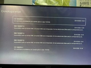 Playstation 5 funzionante con difetto giochi onlin