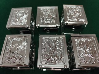 6 Cajas Estilo Pandora Bronce