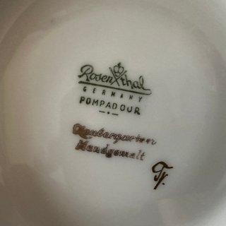 Plato Rosenthal Pompadour Zaubergarten 29,5cm