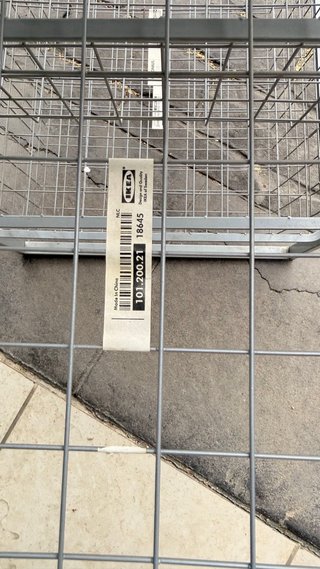 Cajonera IKEA ANTONIUS metálica 4 cestas