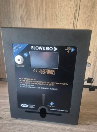 Alcoholímetro Profesional Blow & Go