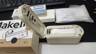Etiquetadora Bluetooth Makeid HD 300DPI Blanca