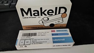 Etiquetadora Bluetooth Makeid HD 300DPI Blanca