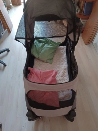 Carrito PawHut para perros grandes
