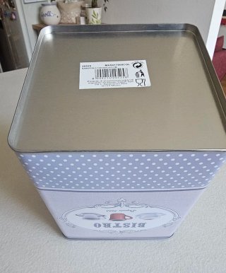 Set 2 Barattoli Metallo Bistro