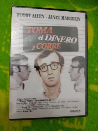 DVD Toma el Dinero y Corre Woody Allen