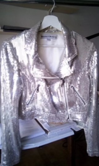Giacca Michael Jackson Style + Scarpe Oro/Argento