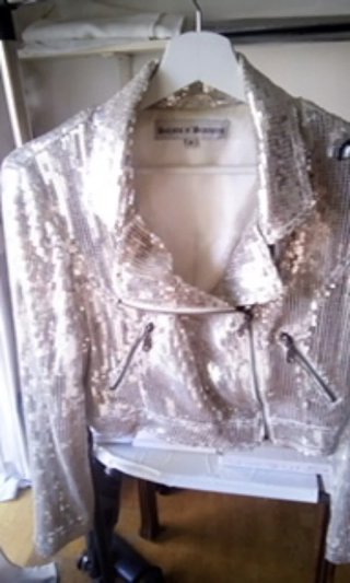 Giacca Michael Jackson Style + Scarpe Oro/Argento