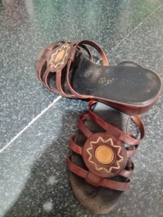 Sandalias cuña velcro+ sandalia cuña de REGALO!!!