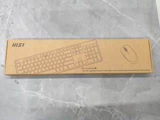 Pack MSI Teclado, Ratón, Alfombrilla y Llavero