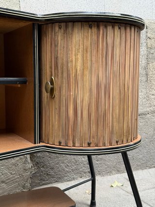 Mueble bar mid century años 60