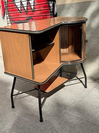 Mueble bar mid century años 60